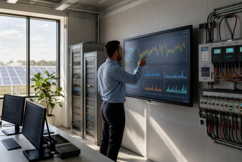Advanced energy management software development with AI technology
