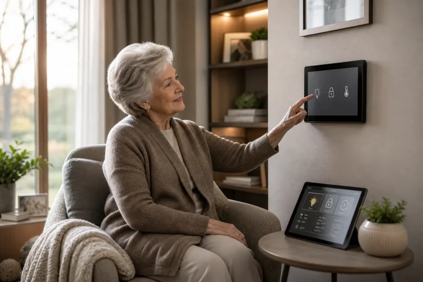 Smart home automation system for elderly safety and assisted living
