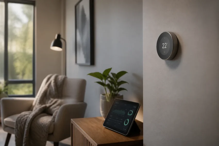 Smart thermostats with AI technology for energy efficiency