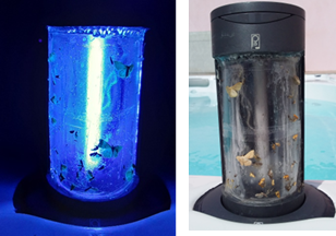 Built-in eco-friendly mosquito repellent system for outdoor spas